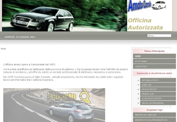 sito internet palermo - officina centraline auto e revisione